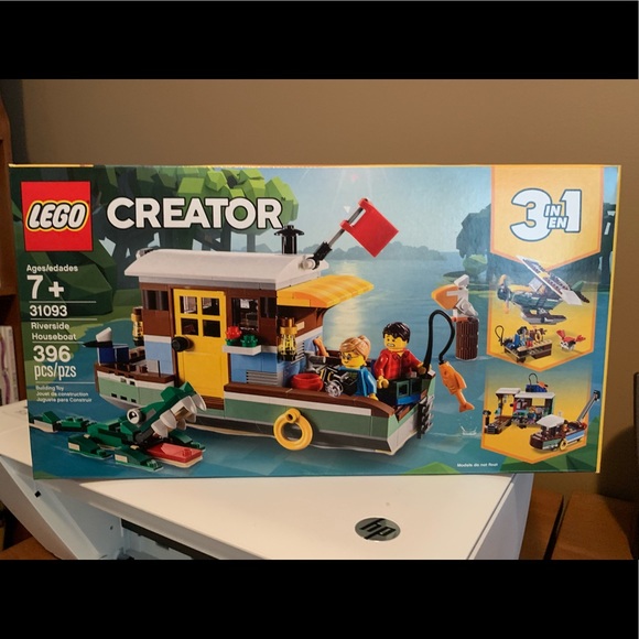 Lego Other - ⬇️LEGO RIVERSIDE HOUSEBOAT KIT #31093. NEW!